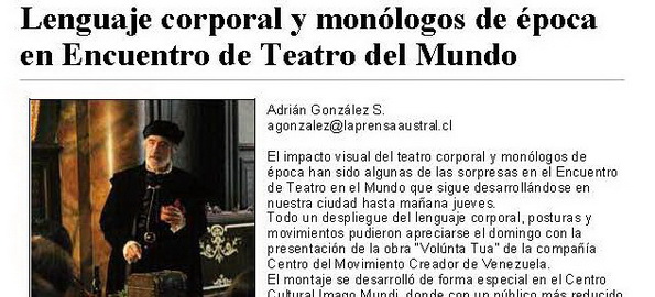 La Prensa Austral (Chile, 2010)